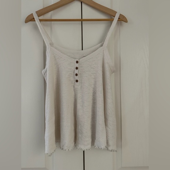 American Eagle Beige Swing Tank XS - Picture 1 of 7